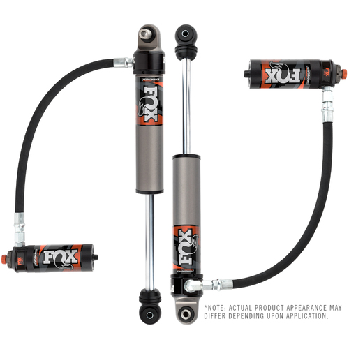Fox 2.5 Performance Elite Series Reservoir Rear Shock Adjustable (Pair), 0 - 2 INCH Lift