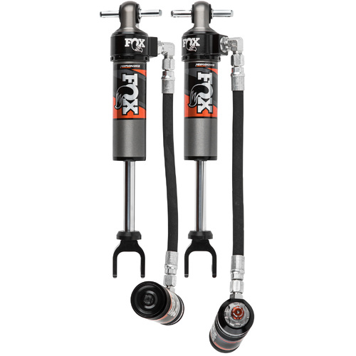 Fox 2.5 Performance Elite Series Reservoir Front Shock Adjustable (Pair), 1.5 - 2.5 INCH Lift