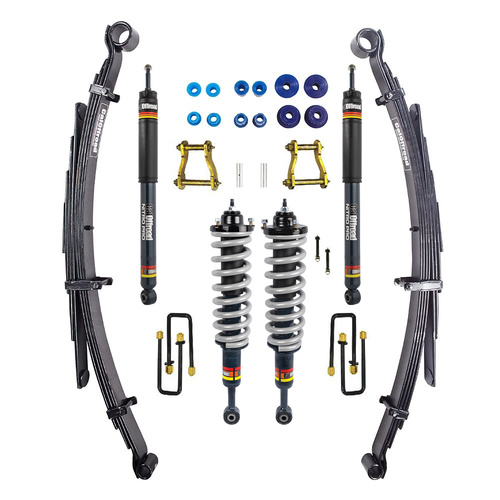 CORK0052MELI-EX-A CalOffroad Nitro Pro Series 4x4 Lift Kit Tour Pack, 2 INCH Lift