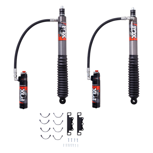 Fox 2.5 Performance Elite Series Reservoir Rear Shock Adjustable (Pair), 0 - 1.5 INCH Lift. HEAVY DUTY